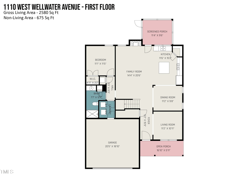 1110 Wellwater Ave, Durham, NC 27703