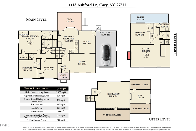 1113 Ashford Ln, Cary, NC 27511