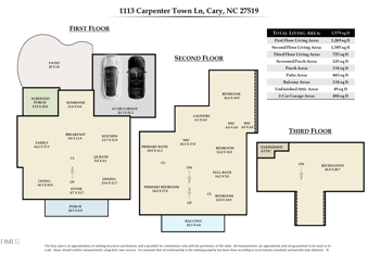 1113 Carpenter Town Ln, Cary, NC 27519