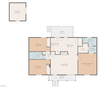 1113 Curtiss Dr, Garner, NC 27529