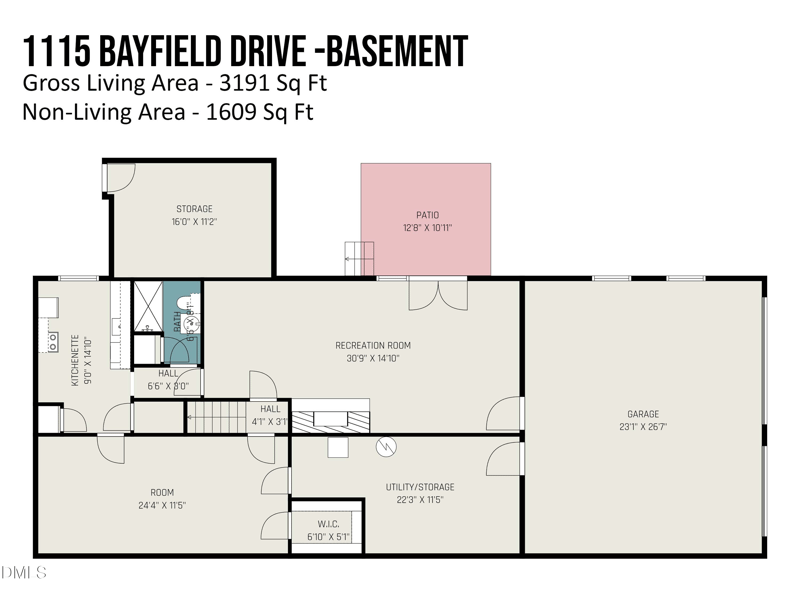 1115 Bayfield Dr, Raleigh, NC 27606