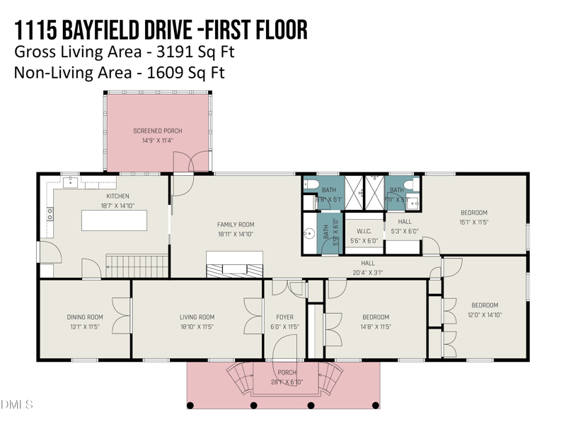 1115 Bayfield Dr, Raleigh, NC 27606