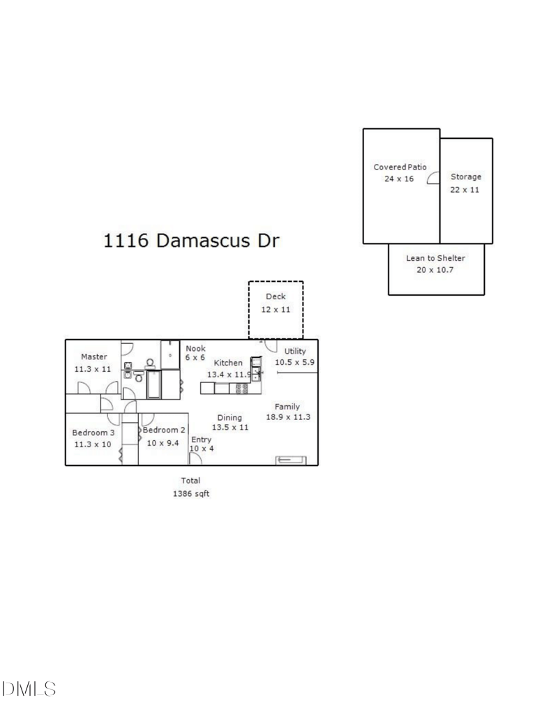 1116 Damascus Dr, Wendell, NC 27591