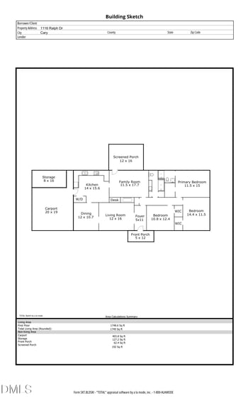 1116 Ralph Dr, Cary, NC 27511