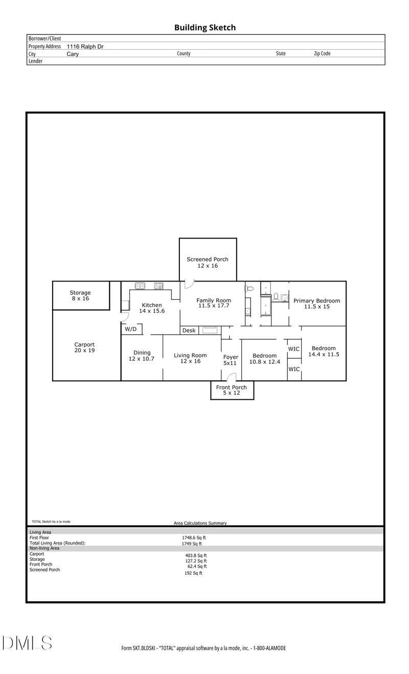 1116 Ralph Dr, Cary, NC 27511