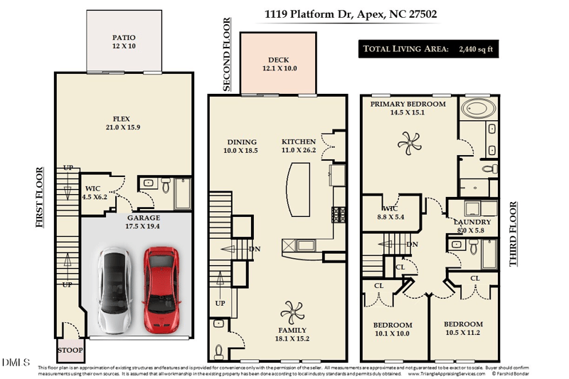 1119 Platform Dr, Apex, NC 27502