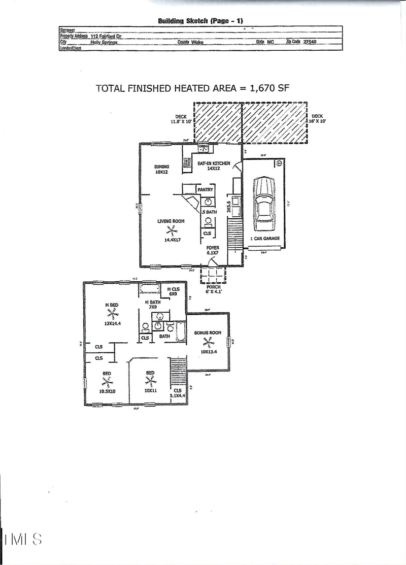 112 Fairford Dr, Holly Springs, NC 27540