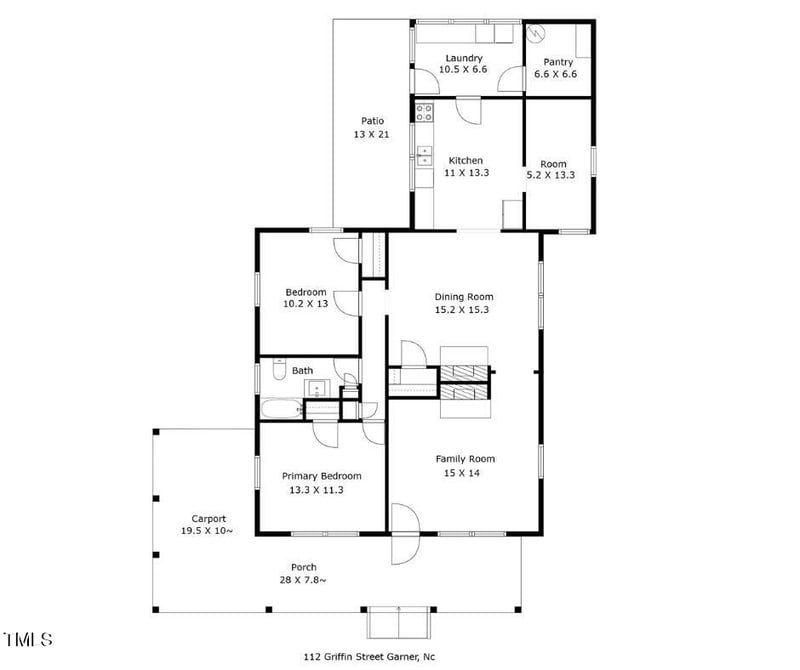 112 Griffin St, Garner, NC 27529