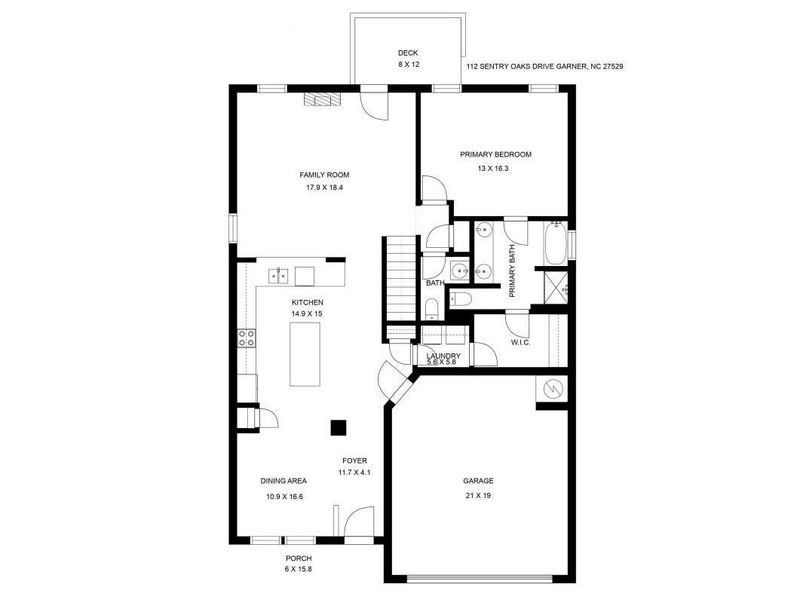 112 Sentry Oaks Dr, Garner, NC 27529