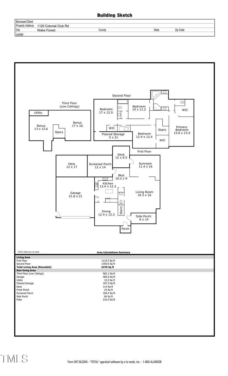 1120 Colonial Club Rd, Wake Forest, NC 27587