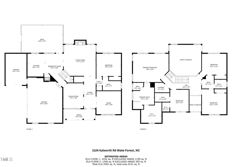 1124 Kalworth Rd, Wake Forest, NC 27587