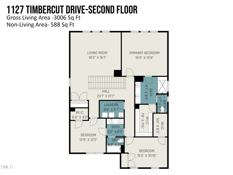 1127 Timbercut Dr, Durham, NC 27703
