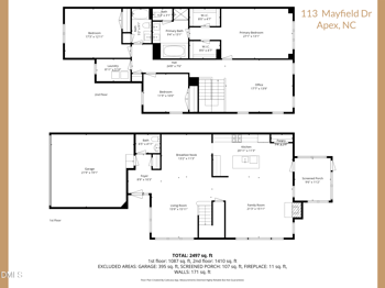 113 Mayfield Dr, Apex, NC 27539