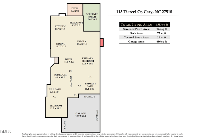 113 Tiercel Ct, Cary, NC 27518