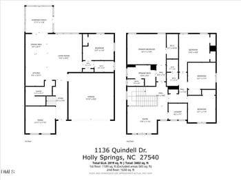 1136 Quindell Dr, Holly Springs, NC 27540