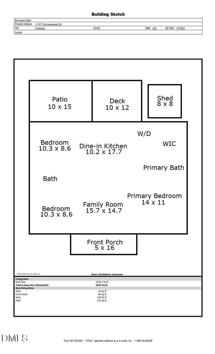 1137 Grovewood Dr, Clayton, NC 27520