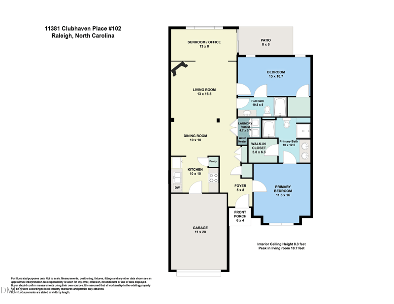11381 Clubhaven Pl #102, Raleigh, NC 27617