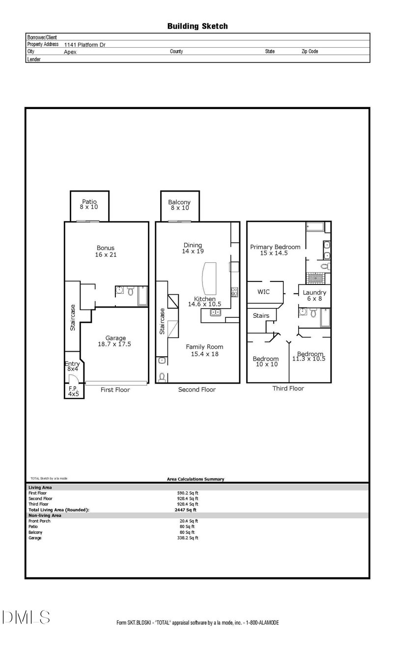 1141 Platform Dr, Apex, NC 27502