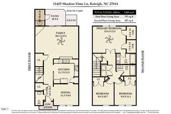 11425 Shadow Elms Ln, Raleigh, NC 27614