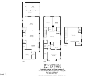 1145 Gloriosa St, Apex, NC 27523