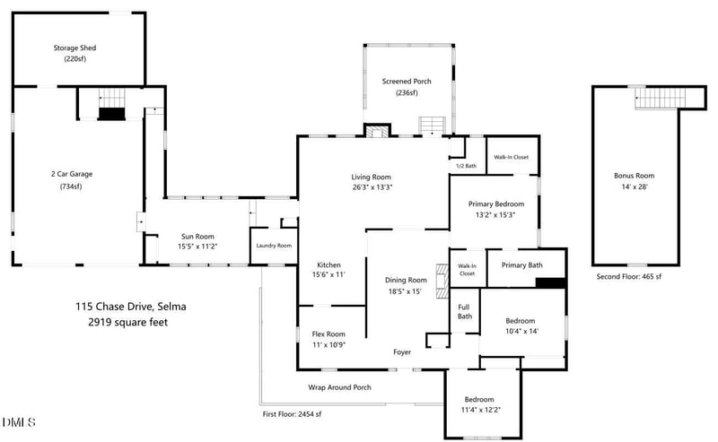115 Chase Dr, Selma, NC 27576
