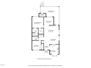 115 Heatherwood Dr, Apex, NC 27502