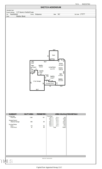 115 Snowy Orchid Ln, Smithfield, NC 27577