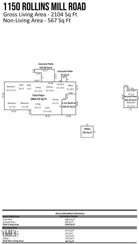 1150 Rollins Mill Rd, Holly Springs, NC 27540