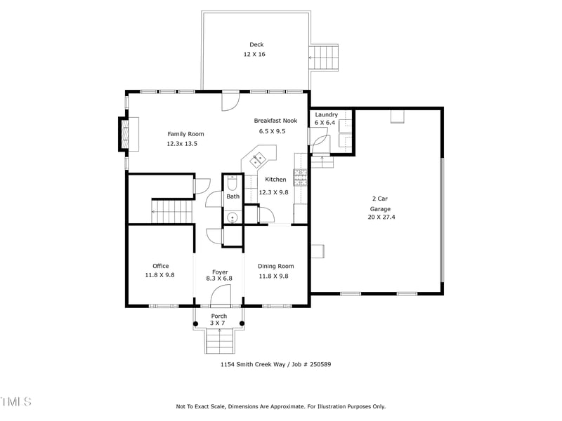 1154 Smith Creek Way, Wake Forest, NC 27587