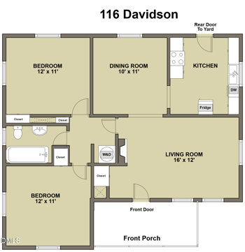 116 Davidson Ave, Durham, NC 27704