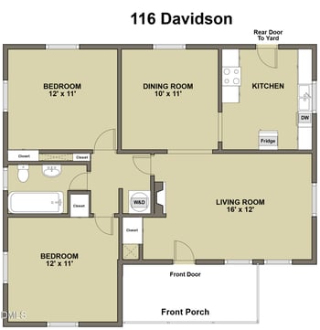 116 Davidson Ave, Durham, NC 27704