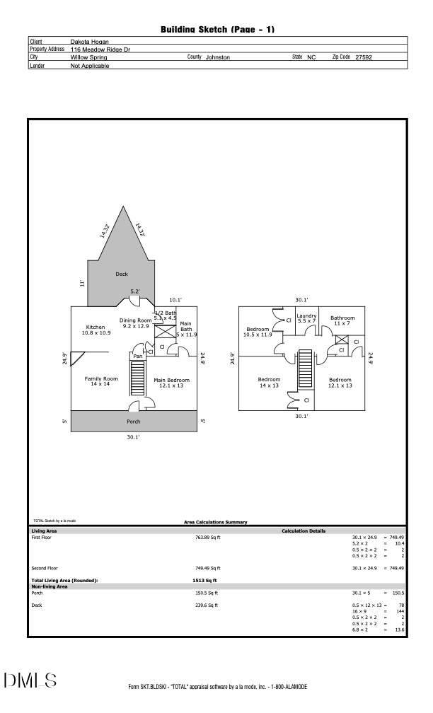 116 Meadow Ridge Ln, Willow Springs, NC 27592