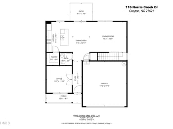 116 Norris Creek Dr, Clayton, NC 27527