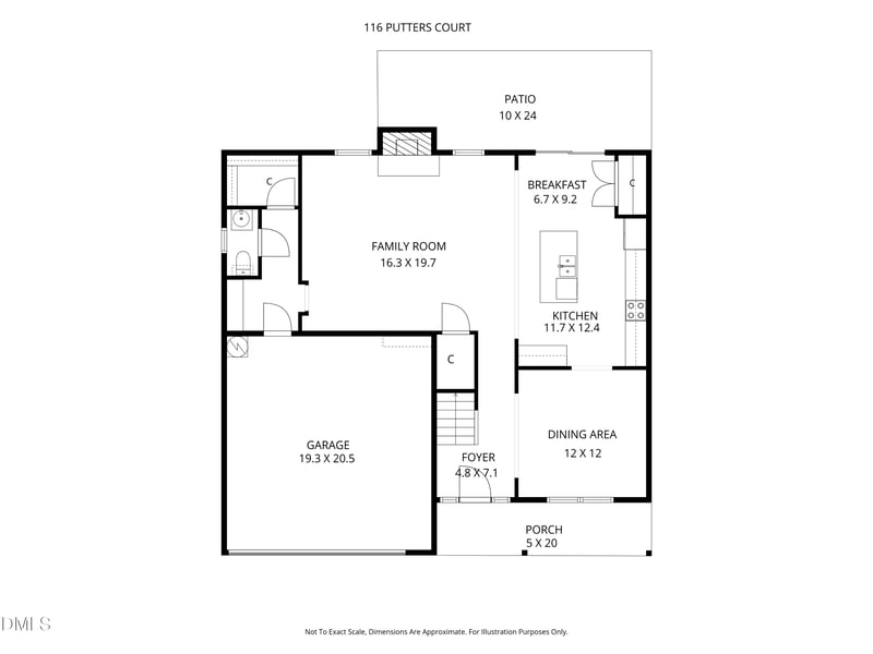 116 Putters Ct, Durham, NC 27703