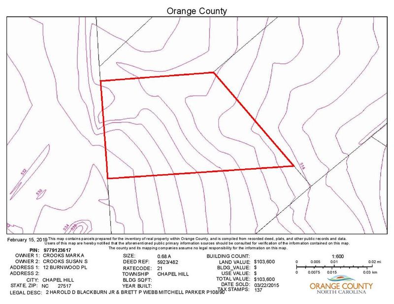 116 The Hl Lot 2, Chapel Hill, NC 27516