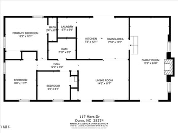 117 Mars Dr, Dunn, NC 28334