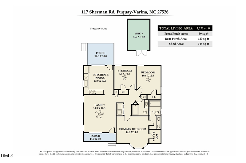 117 Sherman Rd, Fuquay Varina, NC 27526
