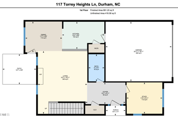 117 Torrey Heights Ln, Durham, NC 27703