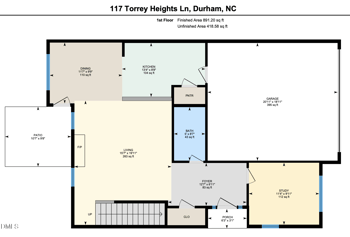 117 Torrey Heights Ln, Durham, NC 27703