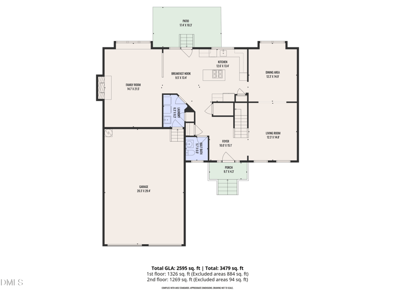 11708 Dellcain Ct, Raleigh, NC 27617