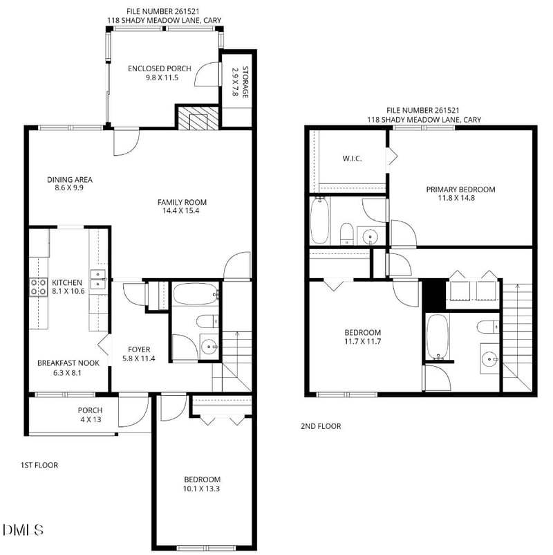 118 Shady Meadow Cir, Cary, NC 27513