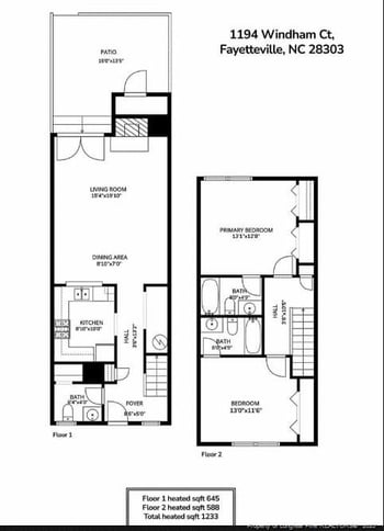 1194 Windham Ct, Fayetteville, NC 28303