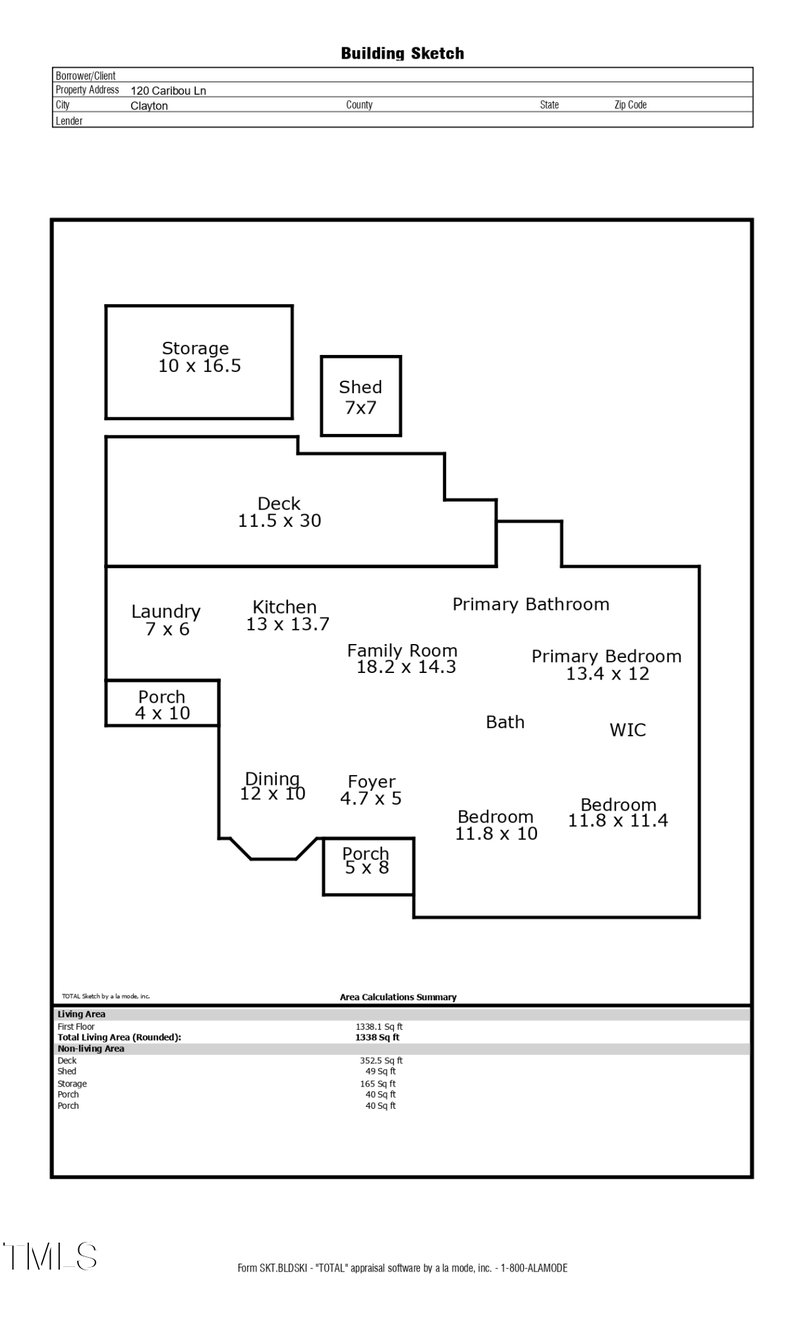 120 Caribou Ln, Clayton, NC 27527