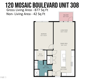 120 Mosaic Blvd #308, Pittsboro, NC 27312