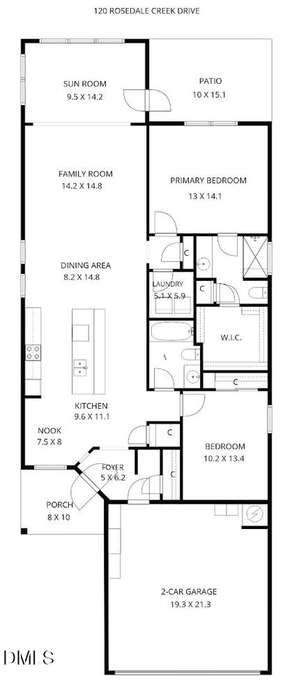 120 Rosedale Creek Dr, Durham, NC 27703