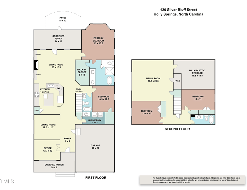 120 Silver Bluff St, Holly Springs, NC 27540