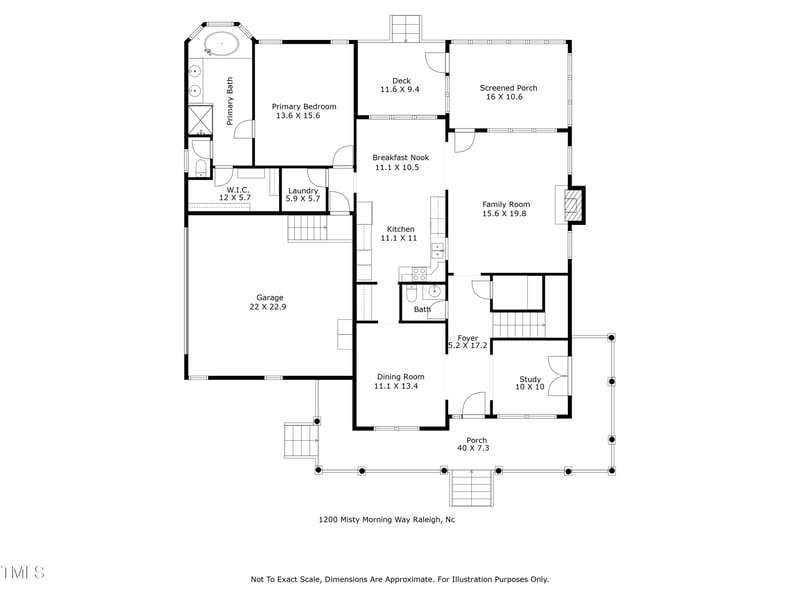 1200 Misty Morning Way, Raleigh, NC 27603