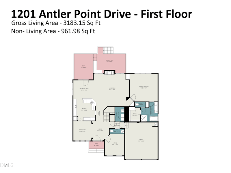 1201 Antler Point Dr, Durham, NC 27713