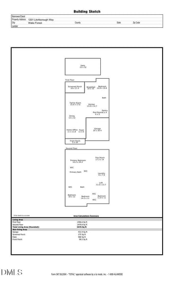 1201 Litchborough Way, Wake Forest, NC 27587