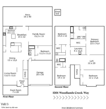 1201 Woodlands Creek Way, Apex, NC 27502